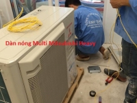 Nhận thầu lắp đặt máy lạnh Multi Mitsubishi - Uy tín nhanh chóng giá rẻ canh tranh chuyên nghiệp