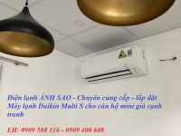 Chuyên cung cấp và thi công máy lạnh Daikin Multi S cho căn hộ mini 3 phòng - Tham khảo bảng giá