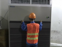 Máy lạnh tủ đứng công nghiệp Daikin – Nối ống gió